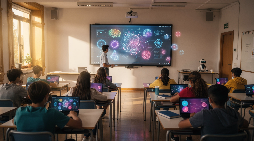 IA en Educación 2025: Transformando Aulas Españolas