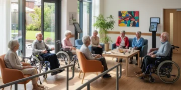 Elderly & Disabled Housing Programs 2026: Accessible Living & Support Diverse group in accessible community living space