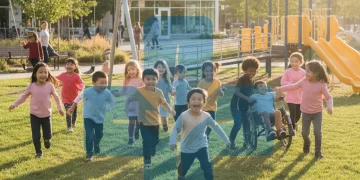 Happy children playing, illustrating the benefits of CHIP health coverage