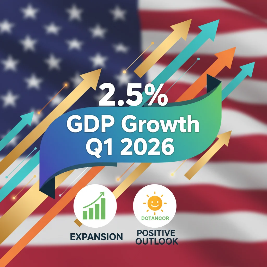 Q1 2026 GDP Growth: What a 2.5% Increase Means for the US Economy