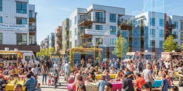 Modern affordable housing units supporting diverse communities and economic growth.