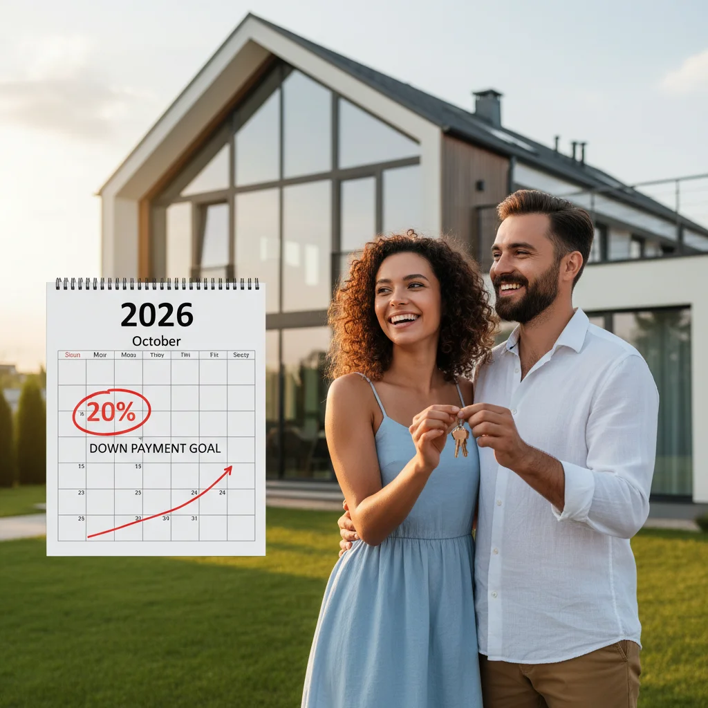 Achieving 20% Down Payment by 2026: First-Time Homebuyer’s Guide