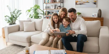 Family reviewing finances for Child Tax Credit 2026