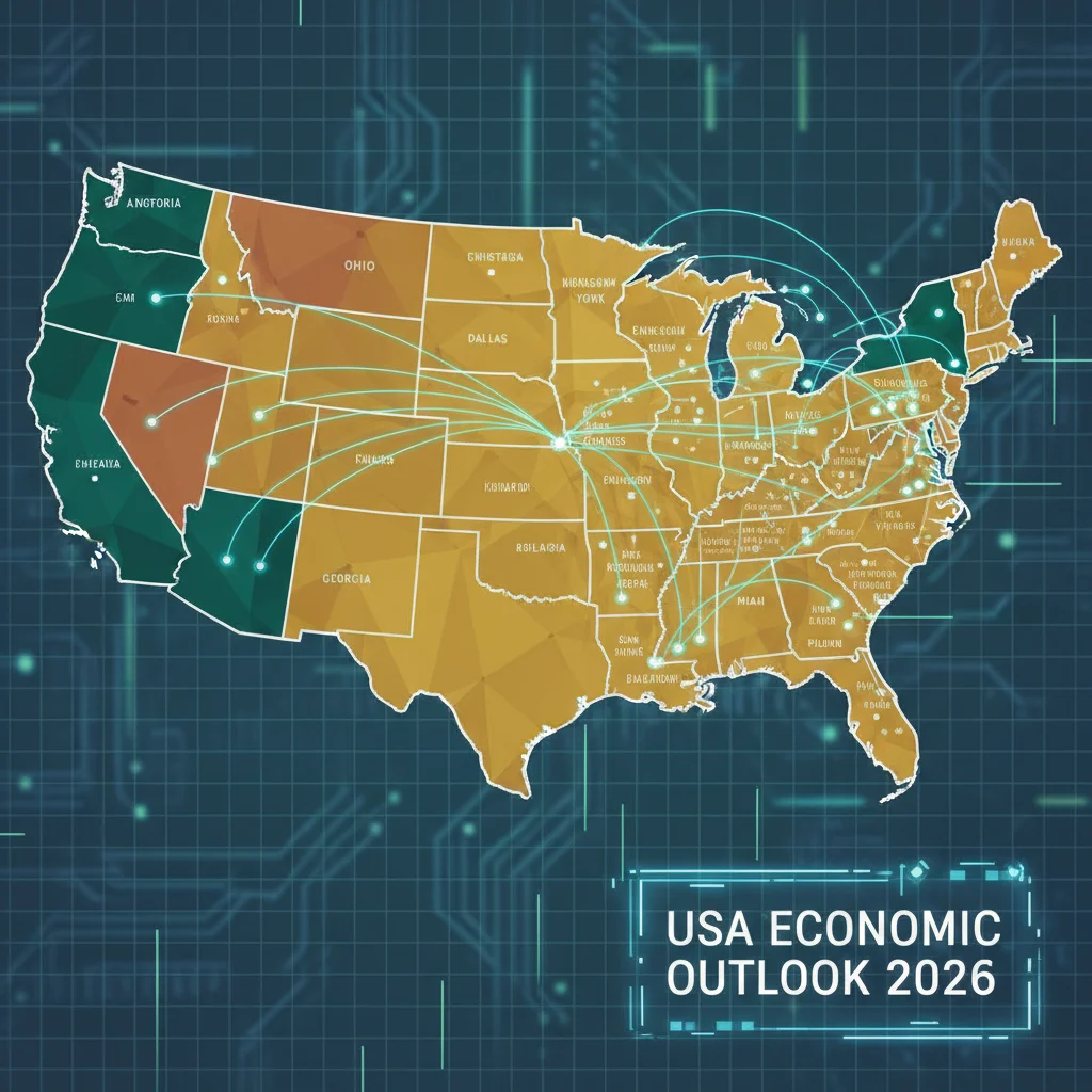 U.S. Economic Growth Trends 2026: Regional Disparities & Future Outlook